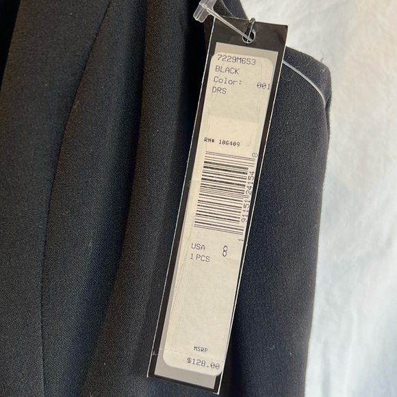 Tahari Arthur Levine Sheath Dress Black in Black - Picture 4 of 4